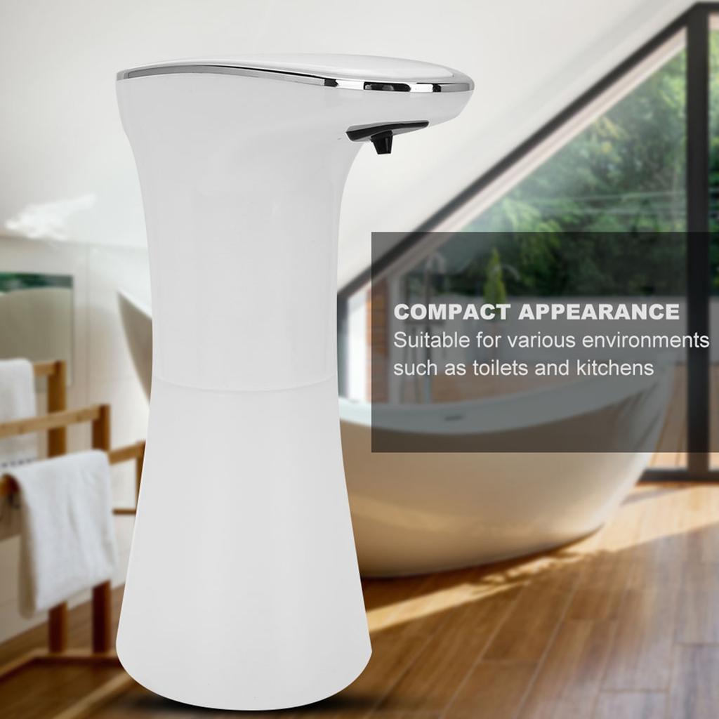 Portable Touchless Foam Dispenser Automatic Sensor Foaming Pump for Bathroom Kitchen