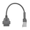 6PIN Naar 16PIN Diagnostische OBD2 Kabel Adapter, OBDII Scanner Vervanging Voor CAN AM Moto ATV UTV Motorfiets Fiets Gereedschap Duurzaam