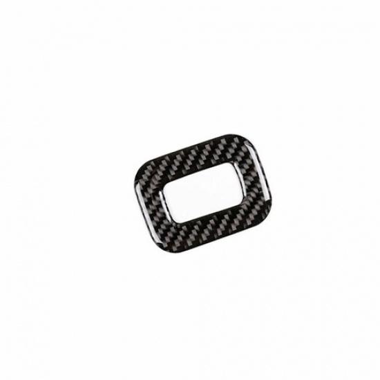 Real Carbon Fiber Tailgate Rear Door Button Cover Trim For Benz C-Class 2015-21