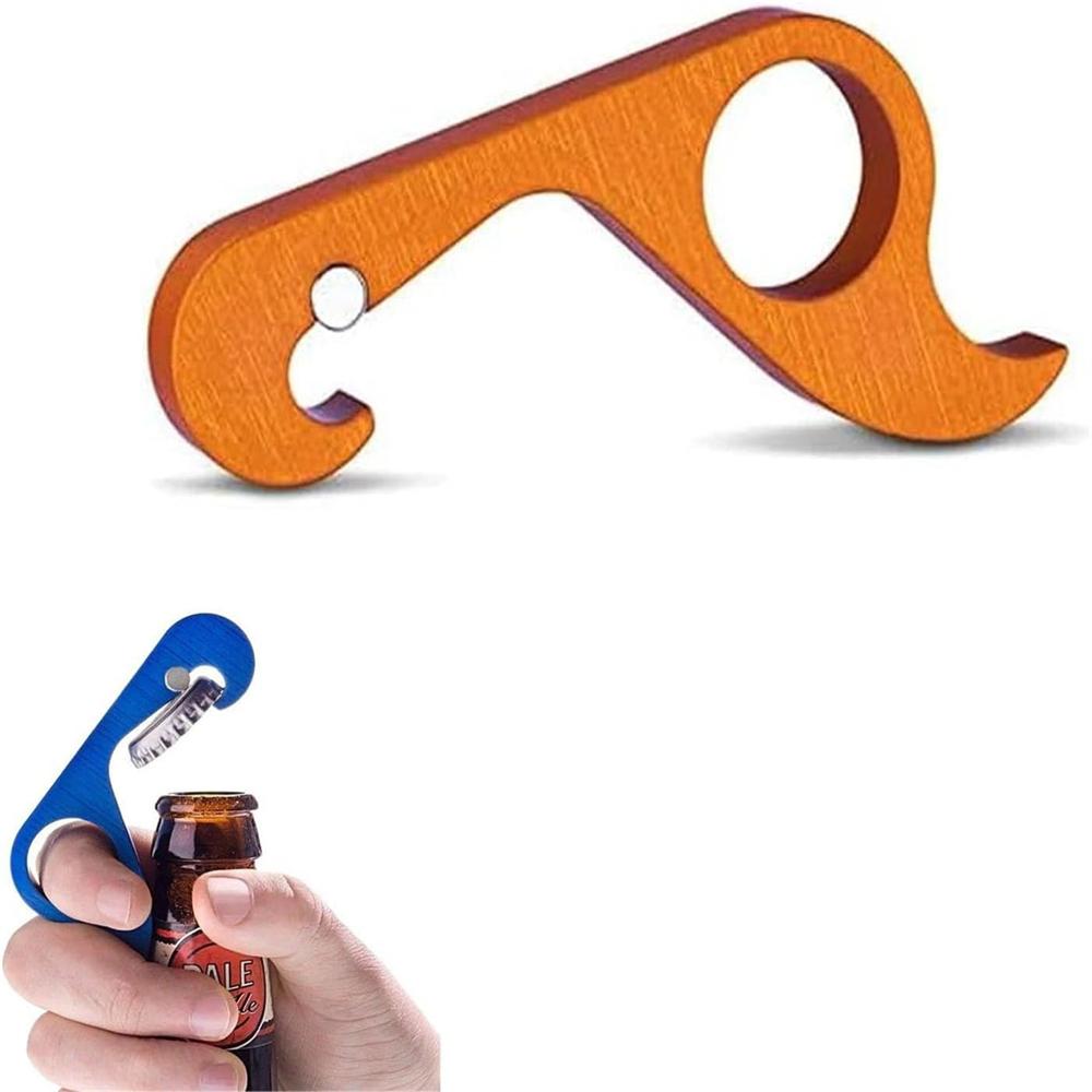 One-handed Bottle Opener Compact Beverage Aluminum Jar Opener for Weak Hand Senior with Arthritis Lid Opener For Arthritic Hands
