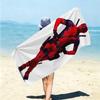 1Pc Dark Hero Unveiled Beach Towel Microfiber Beach Towel Thin Absorbent For Beach Swimming Yoga Bath Sports 0917176