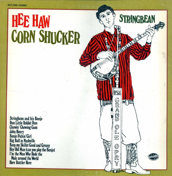 

LP Record STRINGBEAN Hee Haw Corn Shucker NLP2100 Nashville 1970 US CountryFolk Used