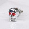 2Pcs Skull Bolt 3D Easy-Installation To Rust Electroplating Not Easy Design High Impact Resistant