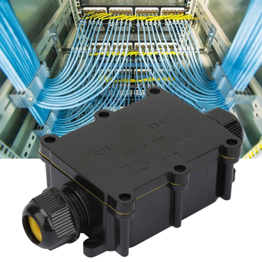 2/3/4 Way Junction Box Wire Range 4-15mm Electrical Enclosure  Electrical Applications