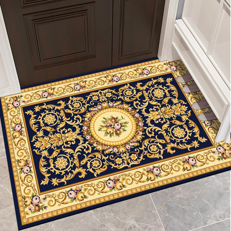 Vintage Living Room Carpet Ethnic Style Bedroom Bedside Carpet Hotel Homestay Fully Carpeted