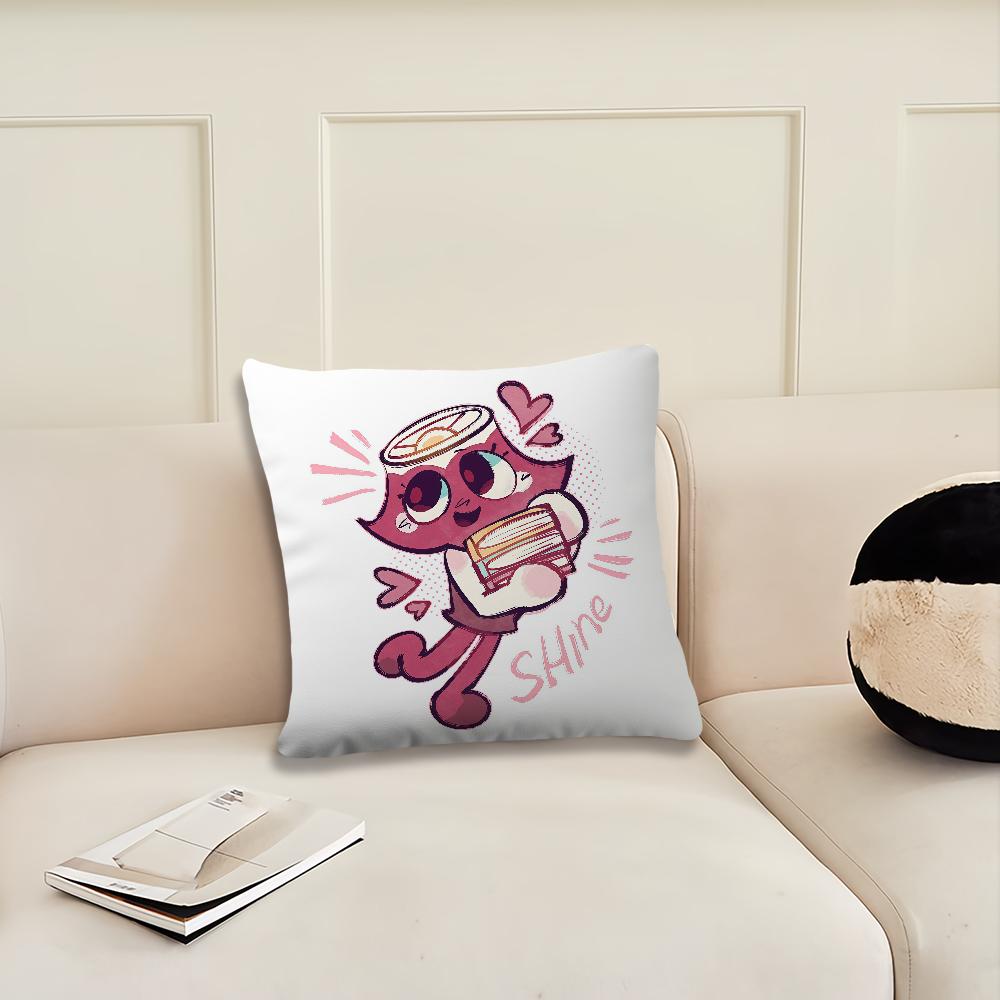 Game D-dandys cute W-world cushion cover Pillow Cover Decoration Room Home Sofa living Office Car Nordic Simplicity