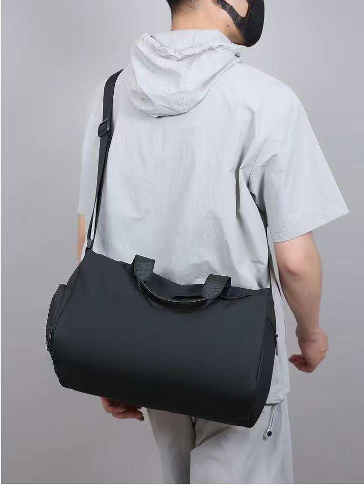 Unisex Swim Fitness Bag with Shoe Compartment – Wet/Dry Separation for Travel, Sports, and Outings