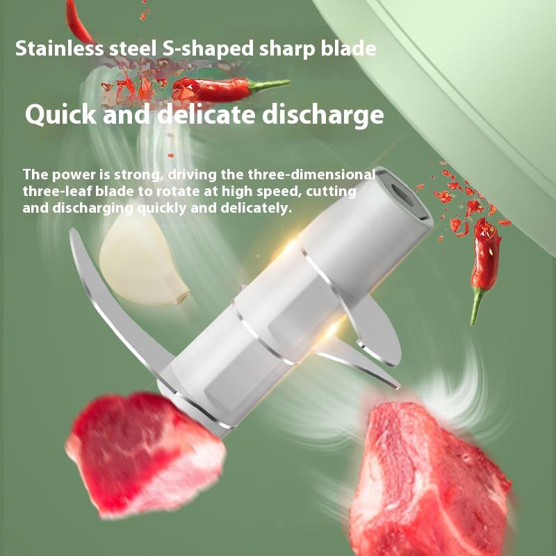 USB Portable Meat Grinder Vegetable Chopper for Kitchen Gadgets Electric Kitchen Food Chopper Mini Garlic Masher crusher