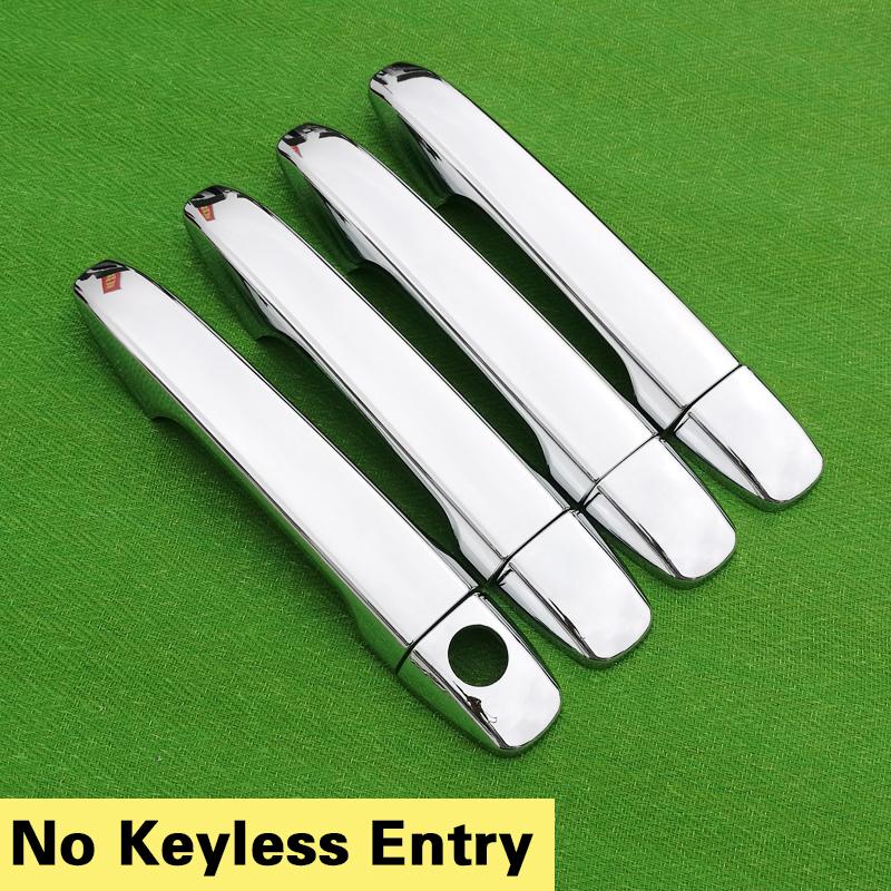 for Toyota Venza Chrome Door Handle Cover Trim Set 2008 2009 2010 2011 2012 2013 2014 2015 2016 2017 Accessories Car Styling
