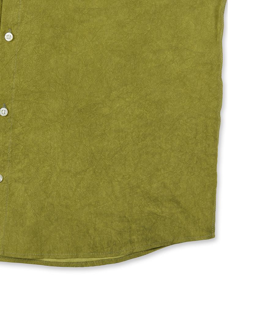 Ialeseuko Washed Cotton Shirt_Olive