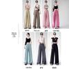 Yamamoto Women's Summer 2025 High Waist Slimming Ice Silk Wide-Leg Pants