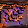 3D Black Wall Stickers for Halloween Party Decorations