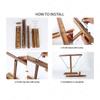 Amazon's popular ring-throwing hook game double board game interactive wooden ring-throwing toy