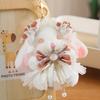 Lolita Rabbit Cute Plush Toy Bow Tie Ribbon Send Girlfriend Pendant Doll Grab Machine Doll Gift