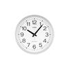 CASIO Wall Clock, Radio-Controlled, Silver, Analog, Nighttime Second Hand Stop, IQ-482J-8JF