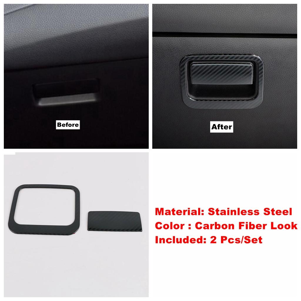 

Накладка з вуглецевого волокна на вентиляційний отвір кондиціонера / Бардачок / Перемикач фар Для Toyota Corolla - Аксесуари 2024 Glove Storage Box