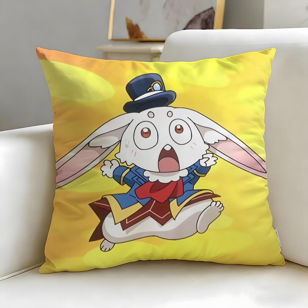 Action Anime ShangriLa Frontier Kissenbezug Weich Leicht zu Waschen Kissenhülle Vielseitig für Sofa Bett Reise und Büro