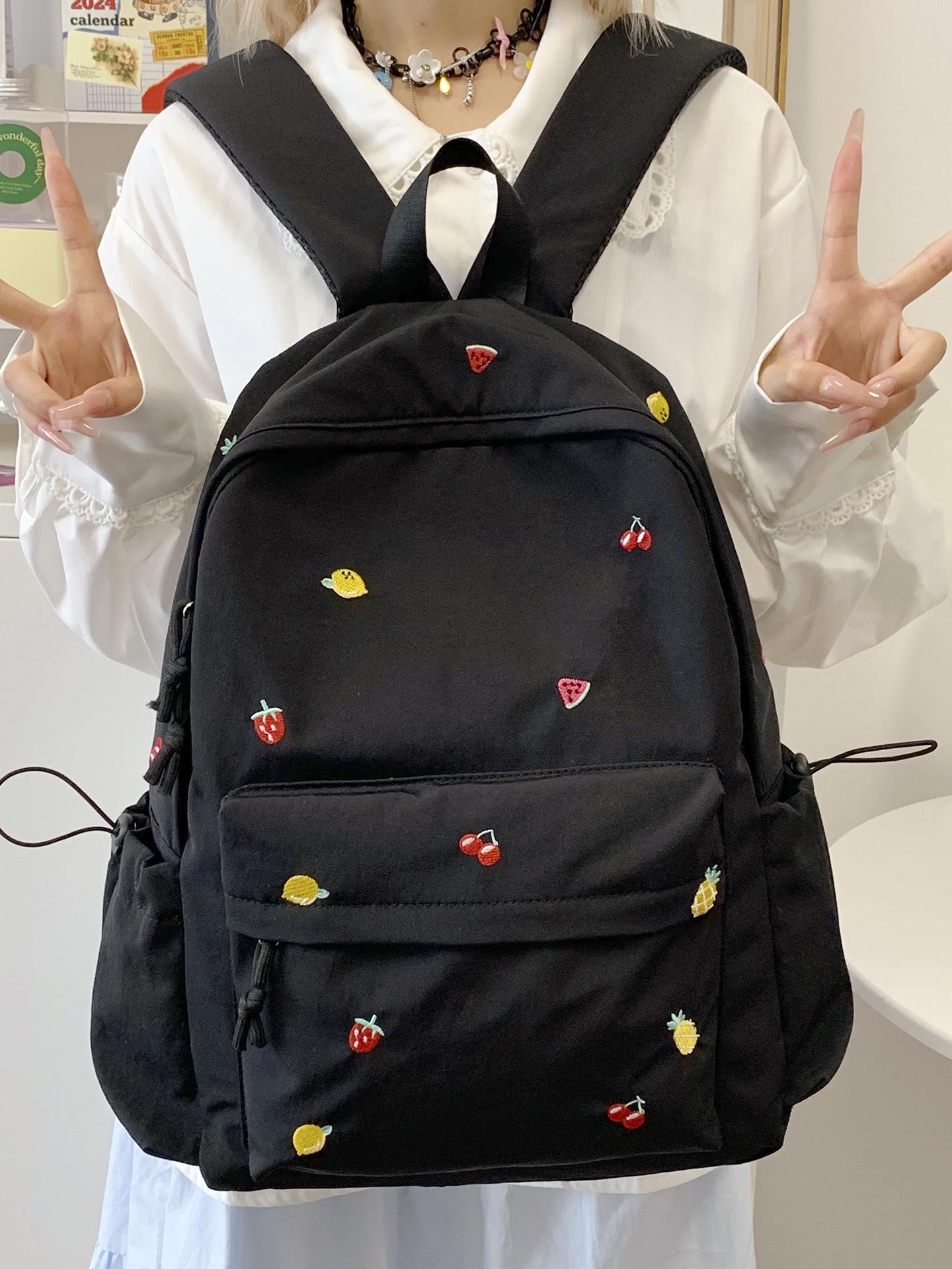 

2025 Niche Large-Capacity Backpack for Men, Women, Middle & High School Students - Double Shoulder Travel Bag чорний