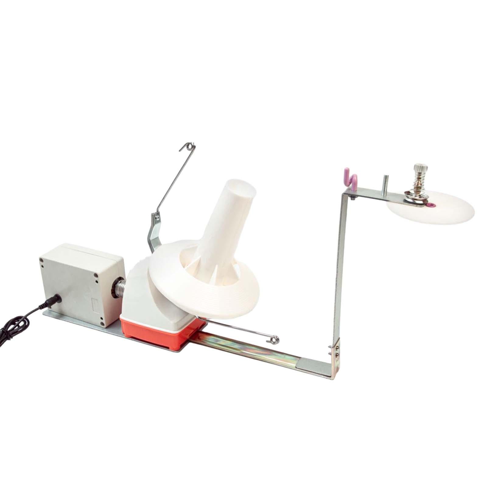 

Wool Yarn Winder Multipurpose Skein Thread for Yarn Winding Crafts Needlecraft Crocheting Yarn Dispenser Home Desktop Automatic белый