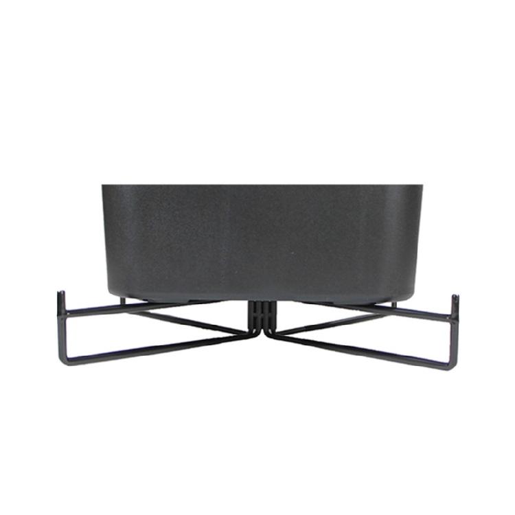 Outdoor Camping Foldable Metal Stand Cold Storage Box Suspended Brackets Trash Bag Brackets Suitcases Rack Easy to Carry