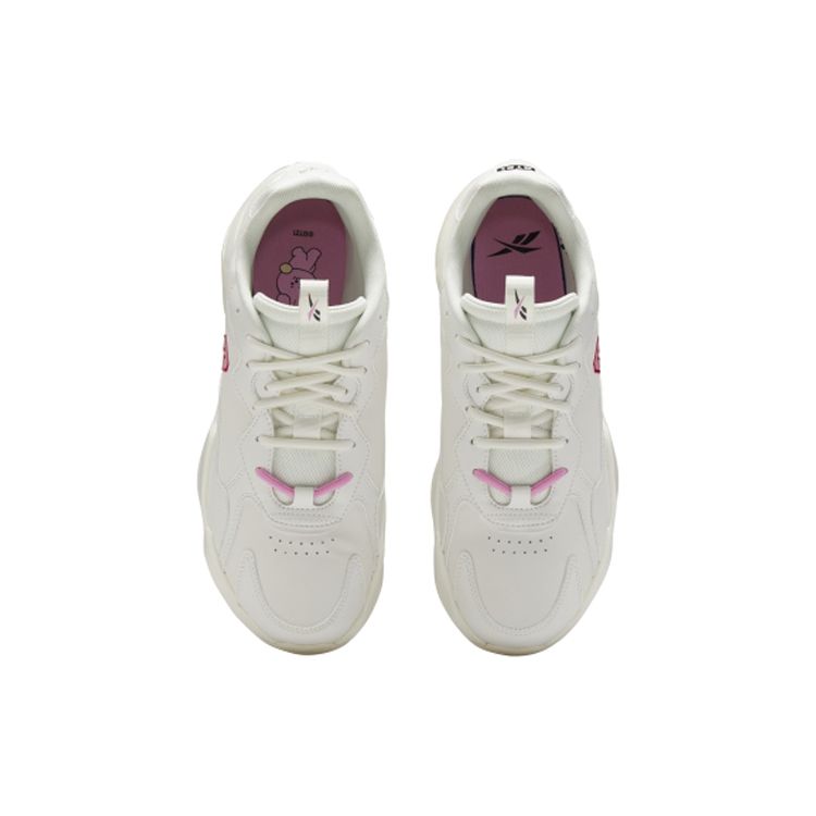 Reebok Royal Turbo Impulse Cln Low Top Unisex Sneakers White Pink FW5218