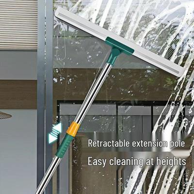 Silicone Magic Broom: Hair-Sweeping Floor and Bathroom Squeegee