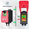 220V-250Vac Single Phase Safety Zero Voltage Switch With Plug Machine Off Switch For Quickly Turn Off Lathe Milling Table Cutter