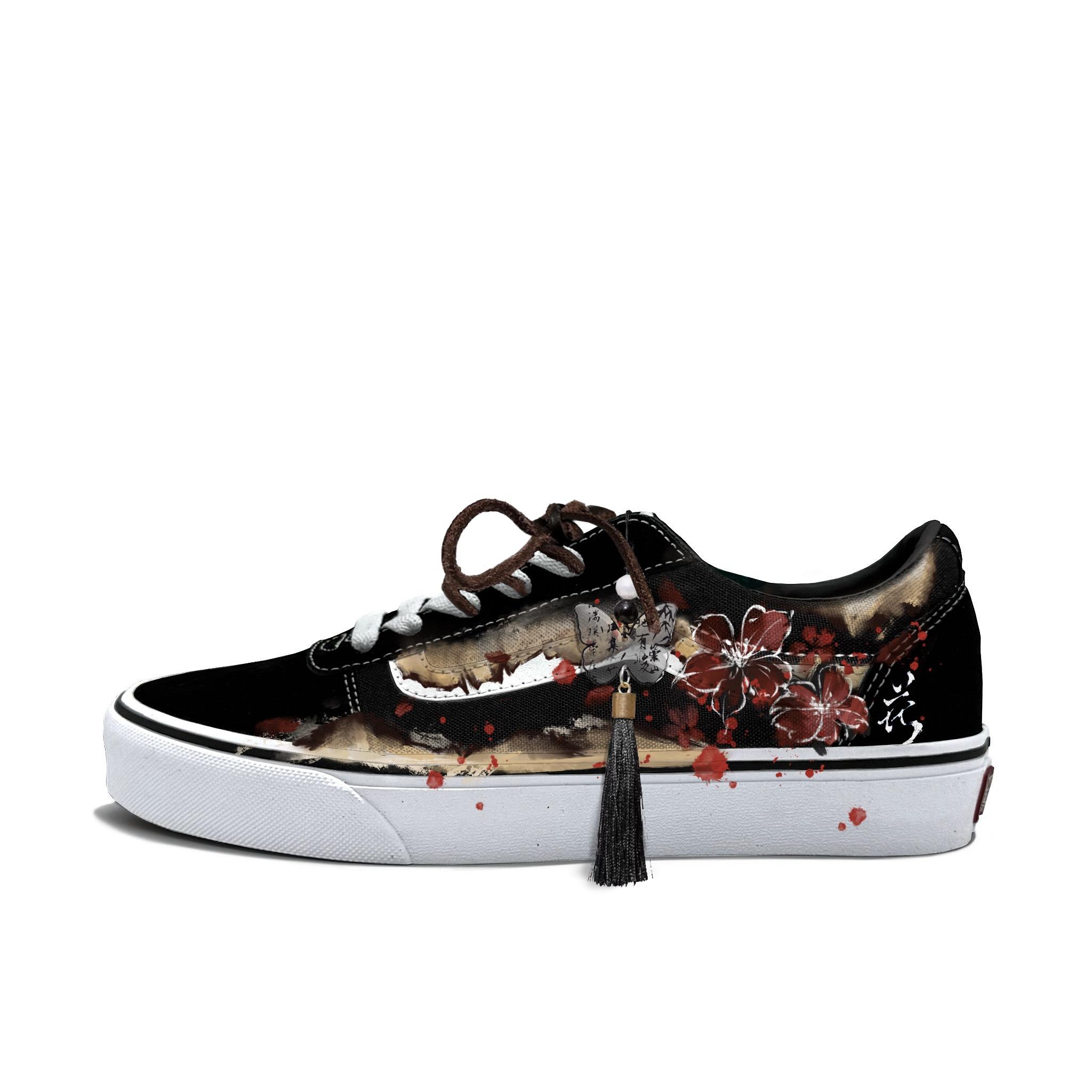 

Vans Ward Abrasion Resistant Abrasion Resistant Low top Skateboard Shoes Men s Black Red VN0A36EMC4R(Team613-) 39
