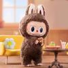 2025 New Cute Cartoon Key Rings PP Cotton Filling Macaroon Figure Plush Toy Soft Vinyl Head Plush Doll Pendant for School Bags Handbags Travel Bags
