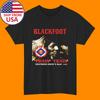 Blackfoot Train Train Men#039;s Black Size S5XL Unisex T-Shirt