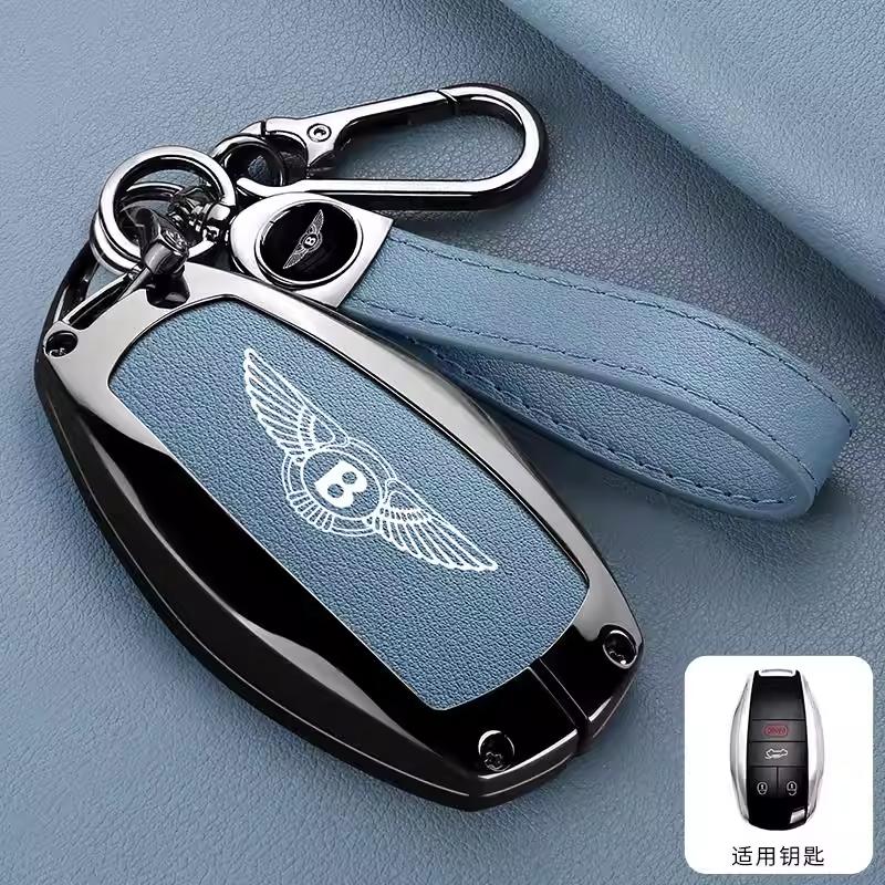 Pro Nový Bentley Flying Spur Continental GT Bentayga Mulsanne Auto LOGO Kryt Klíče od Auta Kryt Chytrého Dálkového ovladače Taška na Klíče Klip na Skořápku
