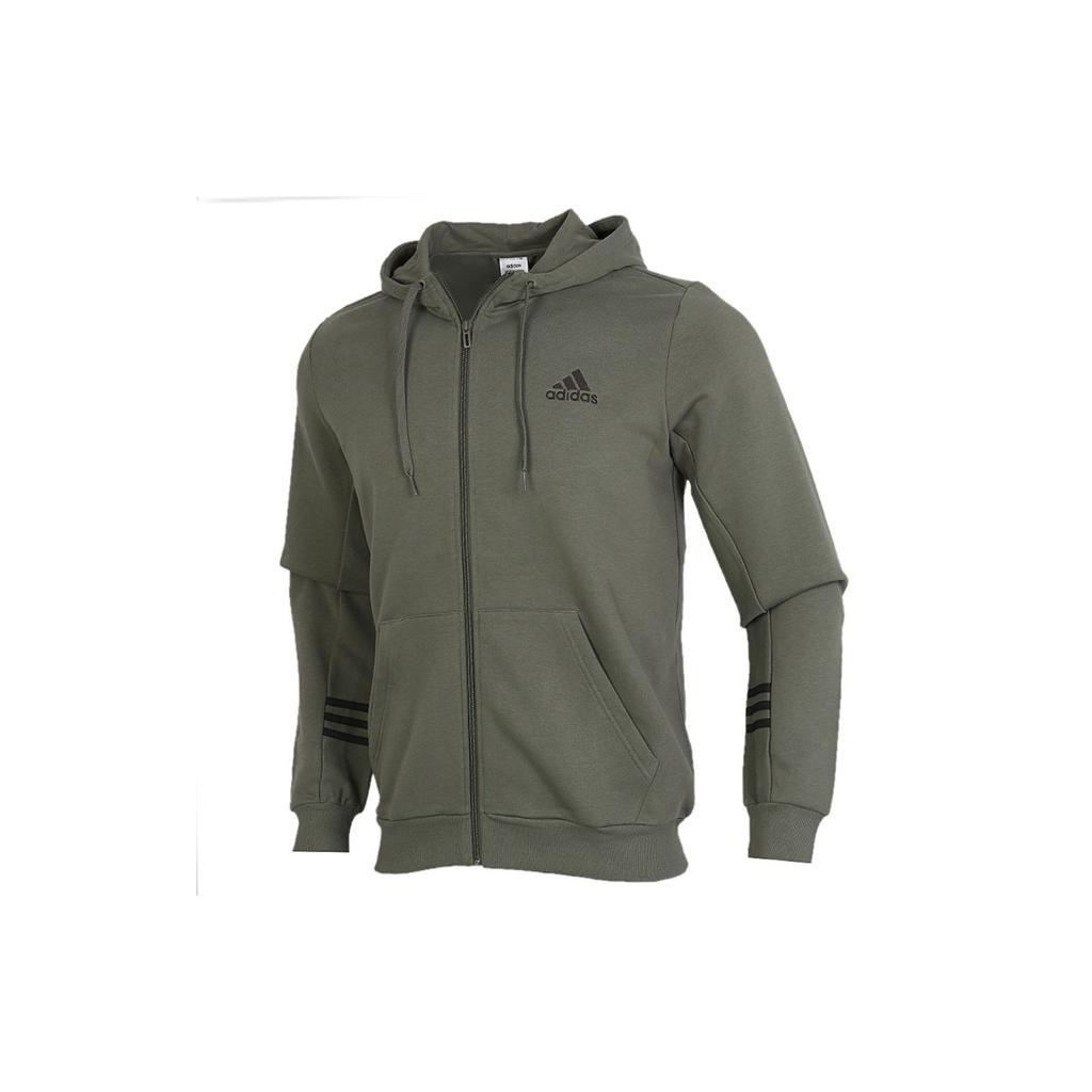 Adidas Jackets Men's Army Green Hooded Moderate Instructor GD5462
