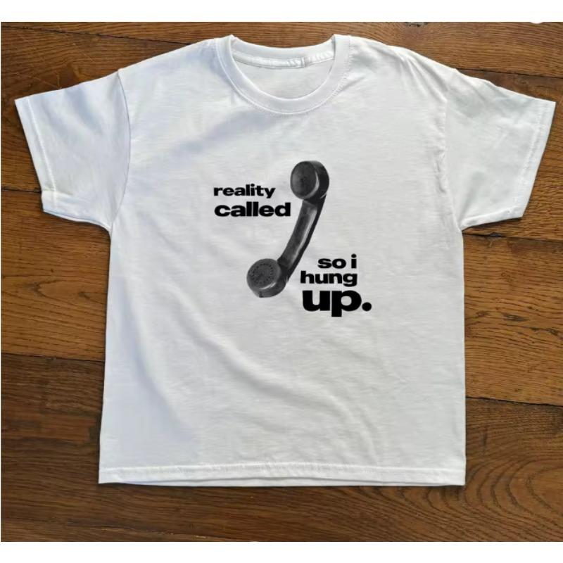 

2000s Vintage Casual Print Y2k Unisex Women Tshirts Short Sleeve ONeck Streetwear Harajuku Gothic Tee Crop Top Unisex Women Clothes 4XL