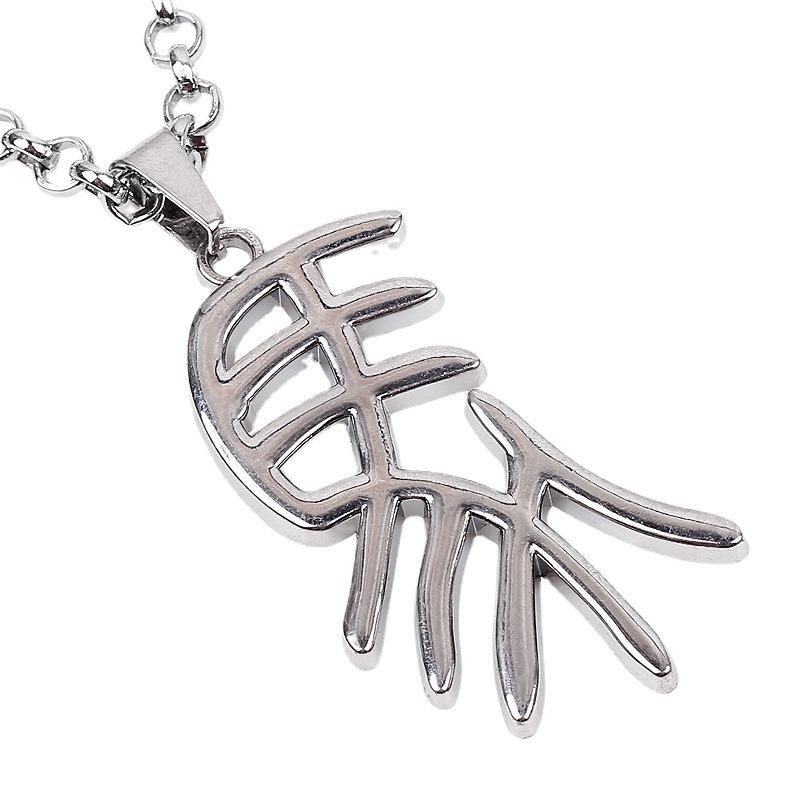 JMXD-Accessories Men's Boutique Necklace Owl Musical Instrument Guitar Animal Commodity Styling Personalized Jewelry