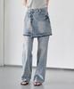 Deketeuumeon Wrap Skirt Dcsk005Lblue