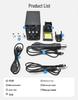 JCD 8586D 2-in-1 Soldering Station: Adjustable Hot Air Gun, Repair & Desolder Tool with Digital Display for Mobile Phone Repair & Welding