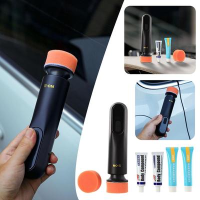 Car Polisher Machine Wireless Electric Polishing Wax Tool Adjustable Speed LED Display Auto Polish Waxing Machine for Car B D6C1