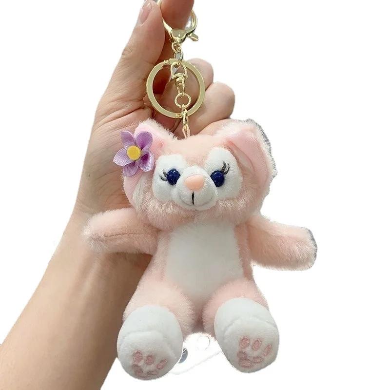 Stellalou Plush Small Pendant Linabell Cartoon Car Key Doll Key Pendant Kawaii Backpack Pendant Girls Birthday Gifts
