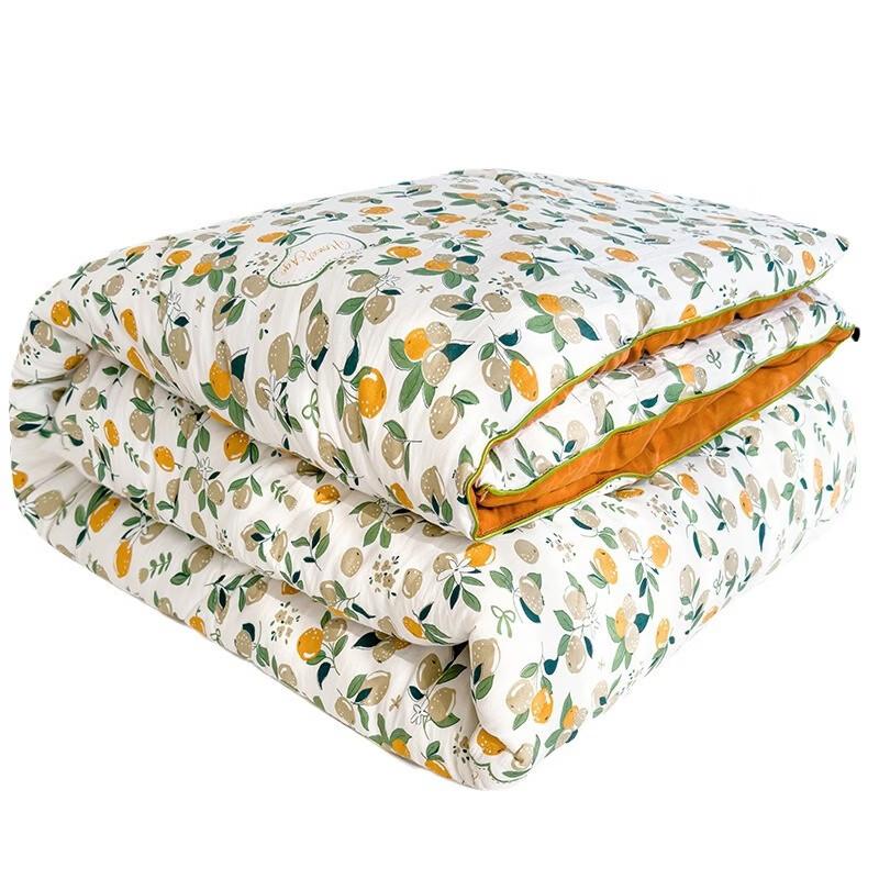 Mling Little Bear Washed Cotton All-Season Quilt