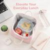 Handheld Insulated Lunch Bag Fresh-Keeping Lunch Box Bag Stylish Bento Bag