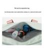 Women's Fitness Sports Bag with Shoe Compartment, Dry/Wet Separation, and Macaron Color for Yoga, Swimming, and Training