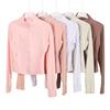 LU Women's Slim Fit Long Sleeve Sports Jacket for Spring/Autumn - High Stretch Yoga & Running Wear