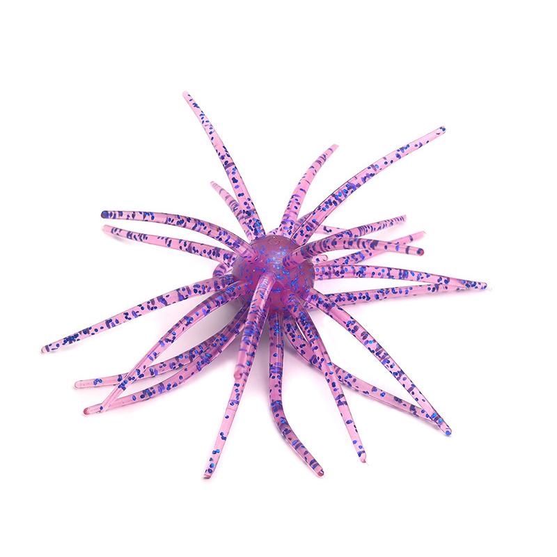 10 Pezzi 2,8g 8,7g Esca Morbida Riccio di Mare TPE Silicone Lure da Pesca Attrezzatura Portatile per Pescatori Principianti