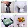 1 Pcs Plastic Flower Packaging Liner Plant Stand Stands Packing Material Fixing Bouquet Base Arrangement Floral Supplies