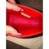 Used Louis Vuitton Vernis Pochette Cosmetic Pouch Red Unused Item