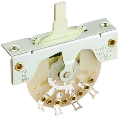 Pákový přepínač Scud CRL 3polohový s montážním knoflíkem prodávaným samostatně šrouby, CRL-3W