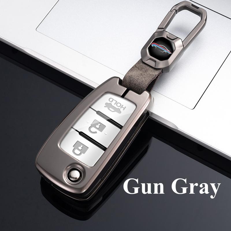 Metal Zinc Car Key Case Cover Shell for Nissan Qashqai X-Trail T32 T31 Juke J10 J11 Kicks Tiida Pathfinder Note for Infiniti Altima Micra Murano