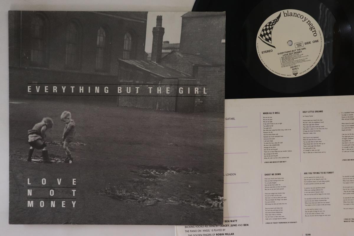 

LP Record EVERYTHING BUT THE GIRL - Love Not Money BYN3,2406571 BLANCO Y NEGRO 1985 Europe Rock Used