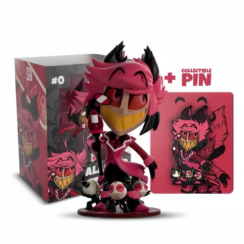 Latest Popular 13.4Cm Pvc Youtooz Hazbin Hotel Game Action Figurine Collectible Model Trendy Desktop Ornaments Garage Kit Doll Toys Gifts