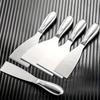 3-Piece Stainless Steel Multi-functional Cutting Tool Set, Wall Scraper - Practical Blade, Stainless Steel Scraper - Stainless Steel Batch Ash Knife